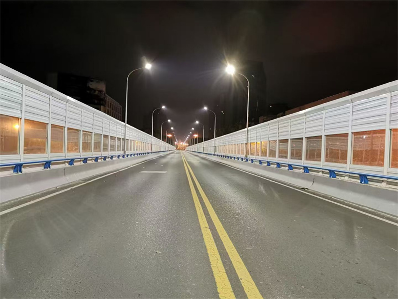城市道路声屏障